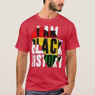 I Am Black History Month Celebration African Ameri T-Shirt