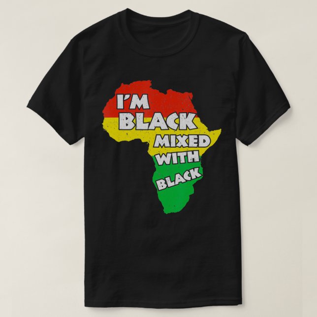 I am Black History Month Gift African American Pri T-Shirt (Design Front)