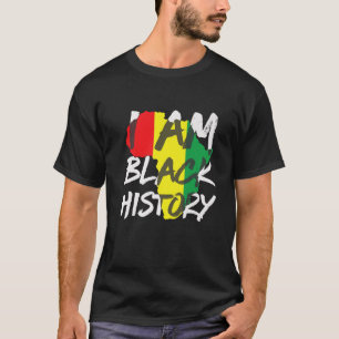 I Am Black History Month Pride African America Men T-Shirt