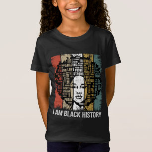 I Am Black History Month Proud African American Wo T-Shirt