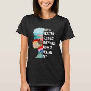 I Am Black History Retro African Black History Mon T-Shirt