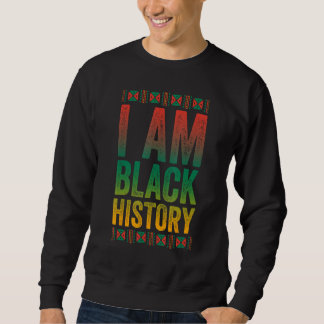 I Am Black History Shirt African American Black Hi