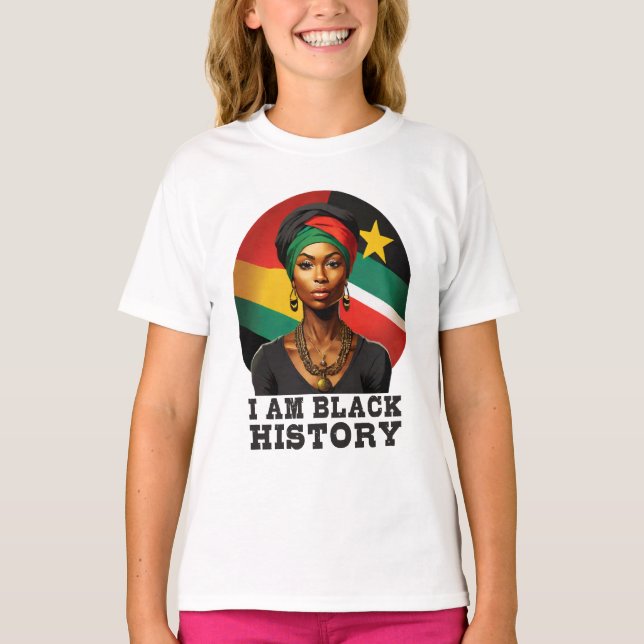 I am Black History T-Shirt (Front)