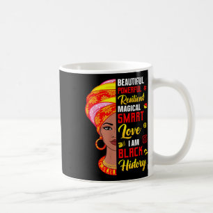 I Am Black History Women Black History Month Celeb Coffee Mug