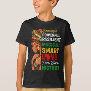 I Am Black History Women Black History Month Celeb T-Shirt