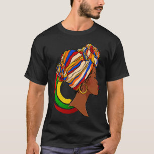I Am Black Woman Black History Month Educated ON B T-Shirt