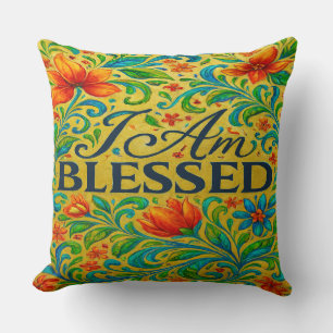 I Am Blessed Cushion