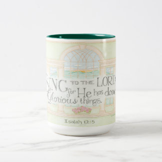 I AM Blessed Sing to Lord Coffee Mug
