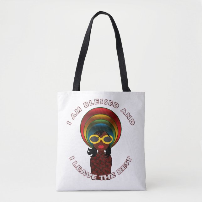 I Am Blessed Tote Bag (Front)