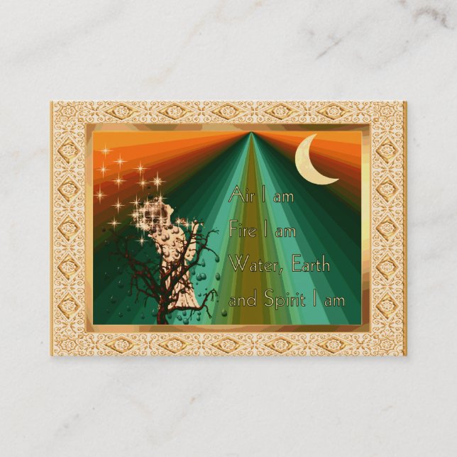 I Am Business Card (Front)