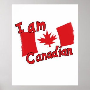 I am Canadian Poster