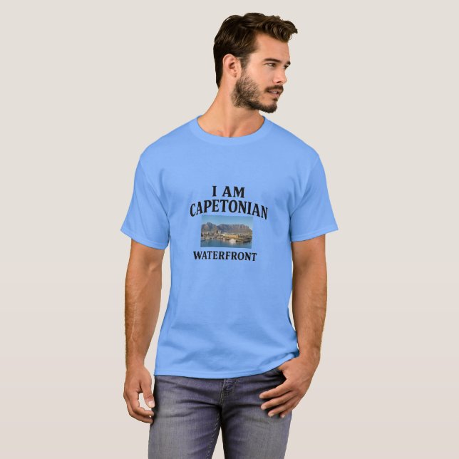 I Am Capetonian – Waterfront Edition T-Shirt (Front Full)