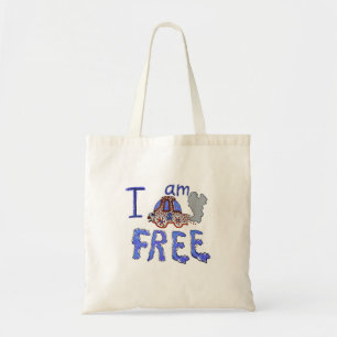 I am CAR free Tote Bag