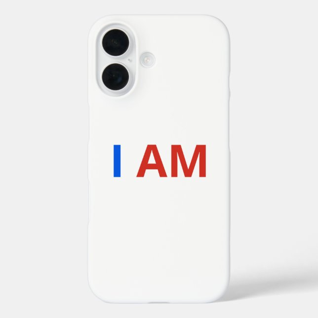 I AM Case-Mate iPhone CASE (Back)