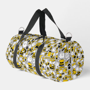 I Am Charlie Brown Pattern Duffle Bag