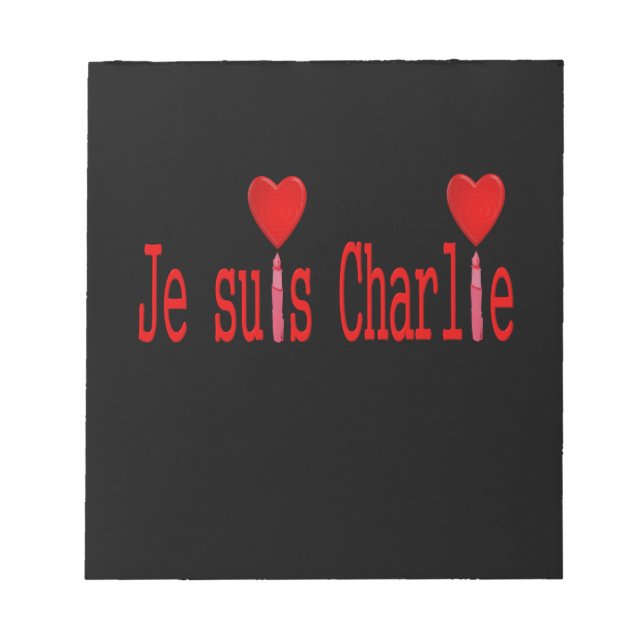 I am charlie notepad (Front)