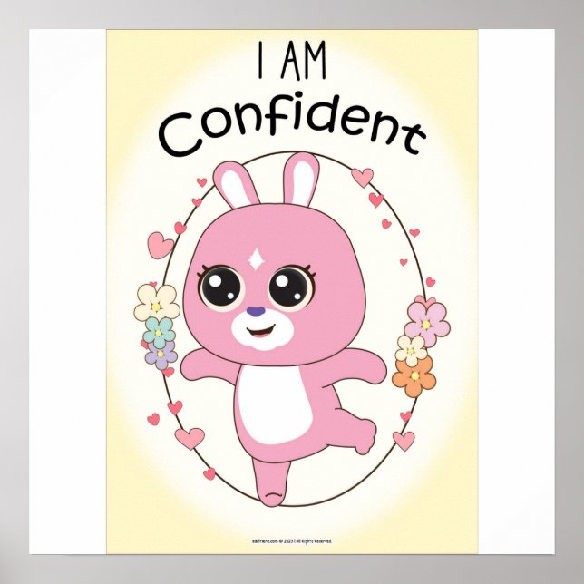 I am confident Wall art (Front)