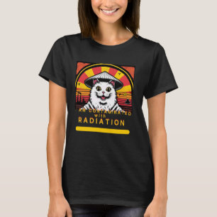 I Am Contaminated With Radiation Ironic Japanese C T-Shirt