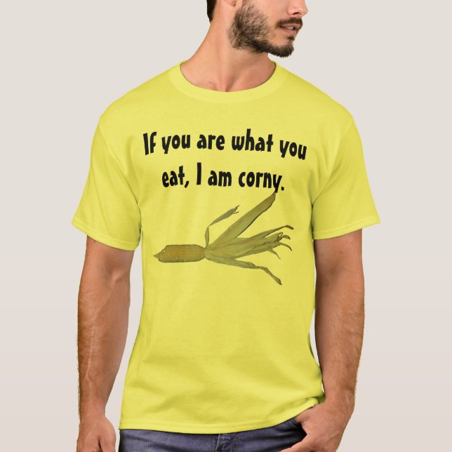 "I am corny" photo shirt (Front)