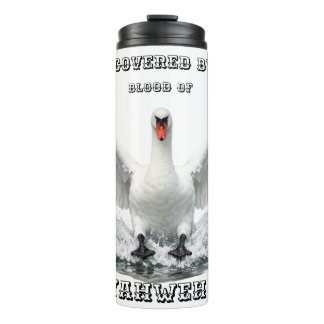 i am covered by the blood of Yahweh Thermal Tumbler