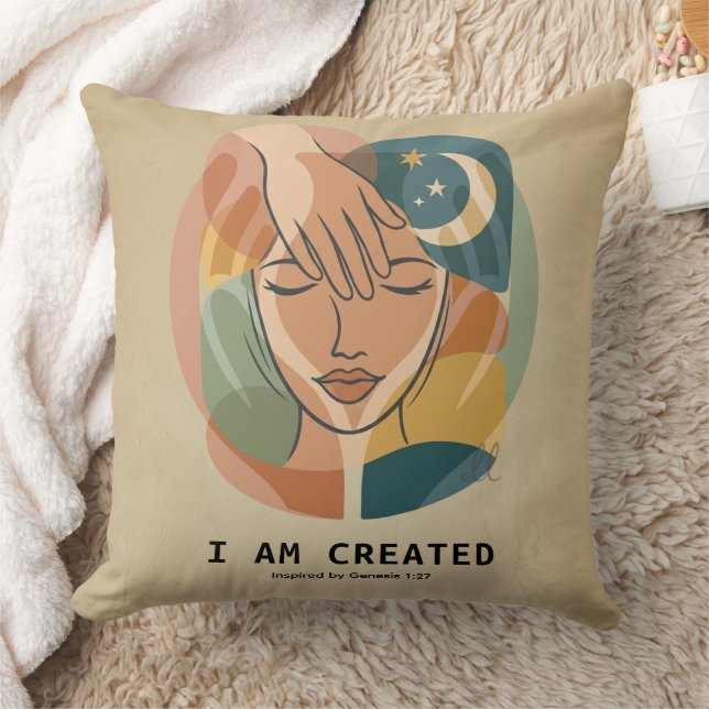 I Am Created - Creator's Hand Cushion (Blanket)