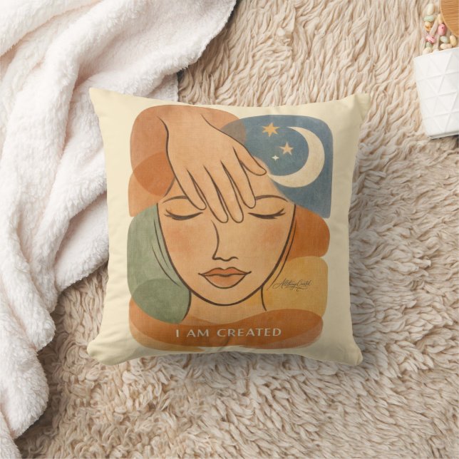 I Am Created - Hand of Grace Cushion (Blanket)