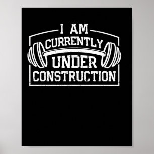 I am currently building Funny gym Poster