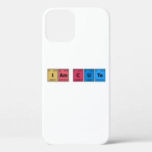 I am Cute Periodic Table iPhone 12 Case