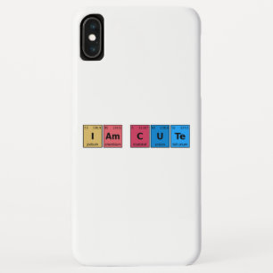 I am Cute Periodic Table iPhone XS Max Case