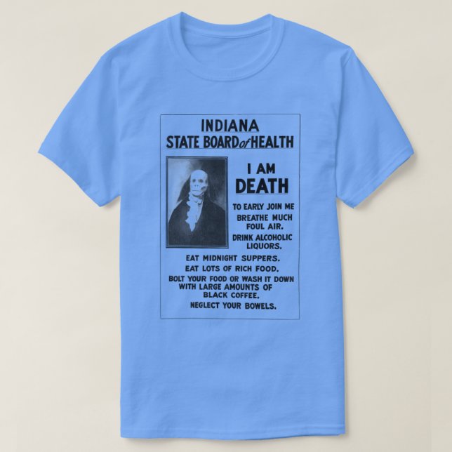 I Am Death T-Shirt (Design Front)