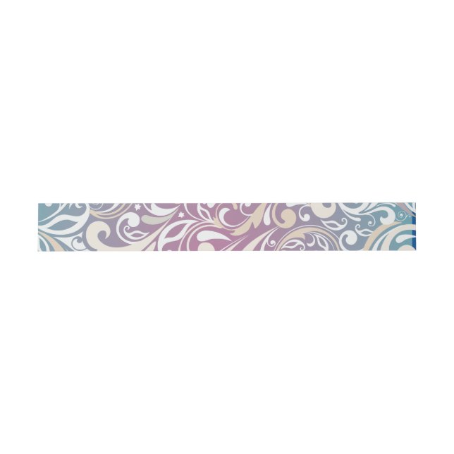 I AM DEVINE Bat Mitzvah Invitation Envelope Wrap Belly Band (Flat)