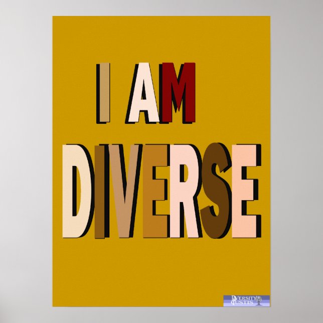 I Am Diverse Poster (Front)