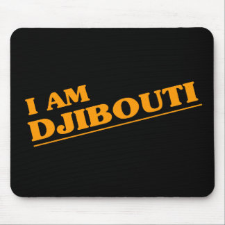 I am Djibouti Mouse Mat