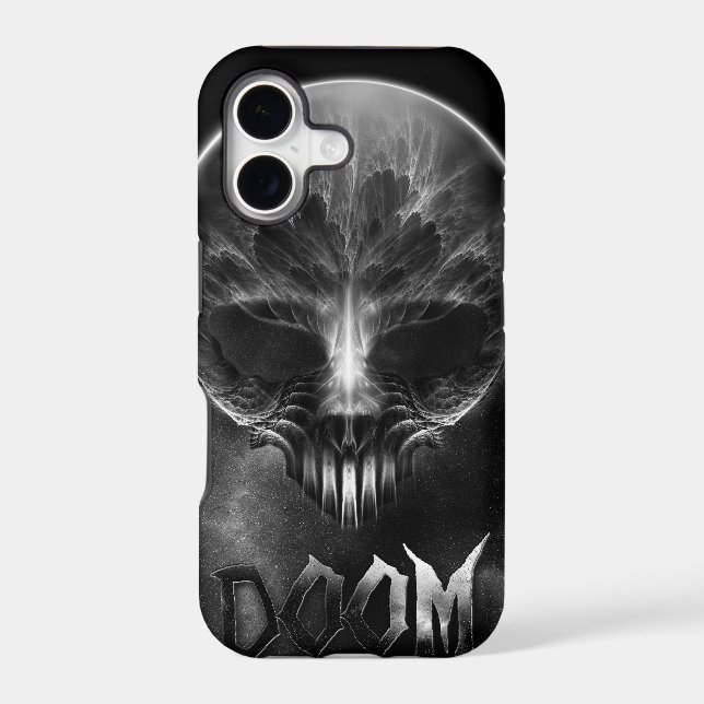 I Am Doom Fractal Skull (Back)