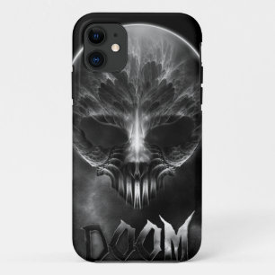 I Am Doom Fractal Skull iPhone 11 Case