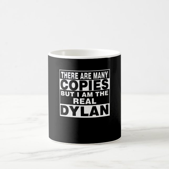 I Am Dylan Funny Personal Personalised Gift Coffee Mug (Center)