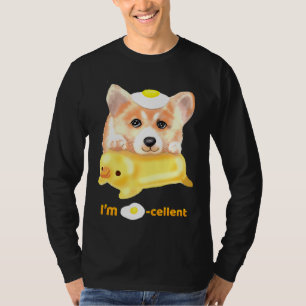 I Am Egg Cellent Excellent Corgi T-Shirt