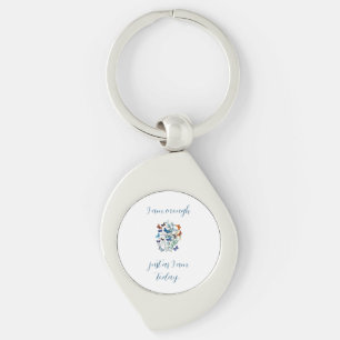 "I Am Enough" Affirmation Key Ring