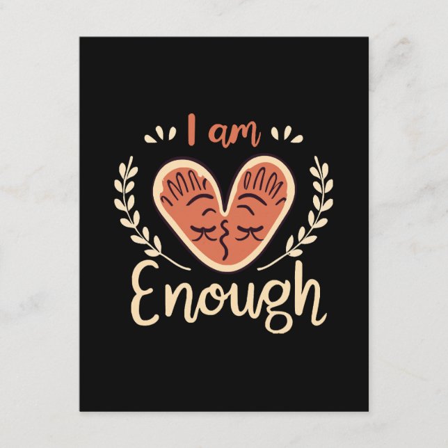 I Am Enough Enclosure Card (Front)