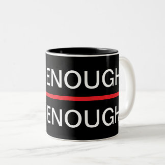 I AM ENOUGH Two-Tone COFFEE MUG
