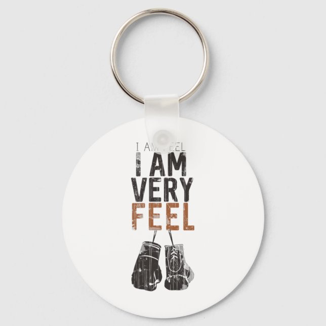 I Am Feel  Key Ring (Front)