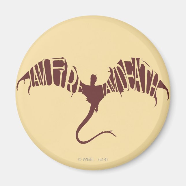 I Am Fire I Am Death - Graphic Magnet (Front)