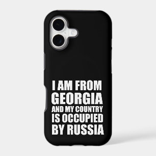 I am from from Georgia and my country is occupied