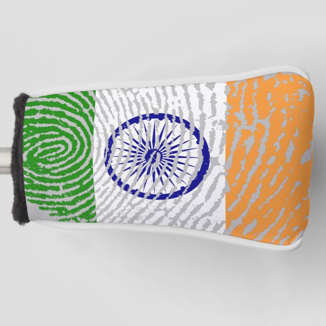 I Am From India Golf Head Cover (Front)