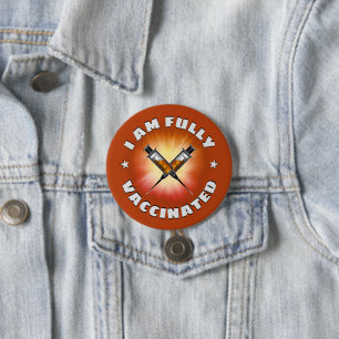 I am Fully Vaccinated ✔ Button