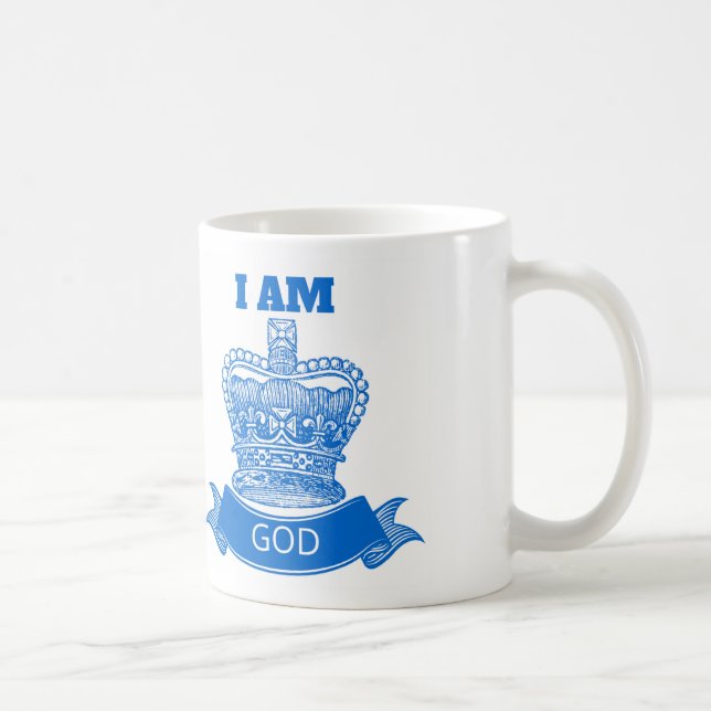 I am God Coffee Mug (Right)