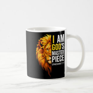 I Am God`s Masterpiece Christian Ephesians 2_20 Coffee Mug