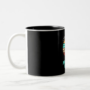 I Am Going Mountain Biking Two-Tone Coffee Mug