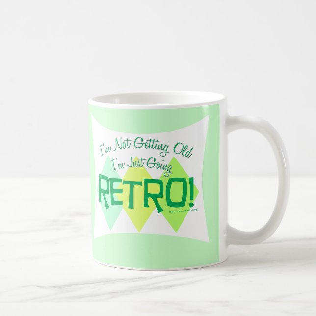 I am Going Retro! Coffee Mug (Right)