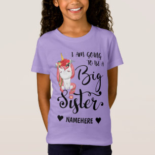 I am Going to be a Big Sister T-Shirt
